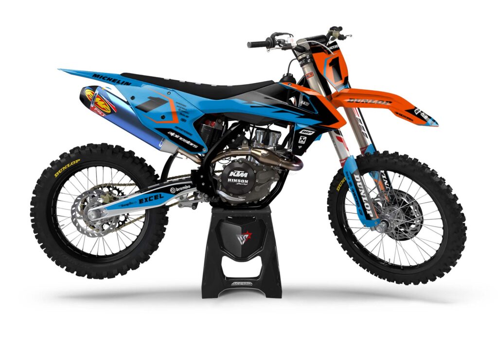 KTM sx 16-18 blue attack